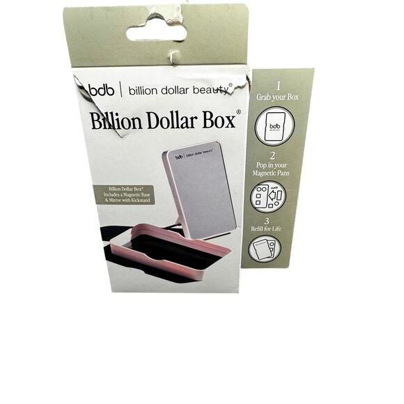 Billion Dollar Beauty Other - NWT Billion Dollar Box Includes A Magnetic Base & Mirror w kickstand- NO MAKEUP